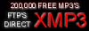 XMP3 - 200,000 mp3z